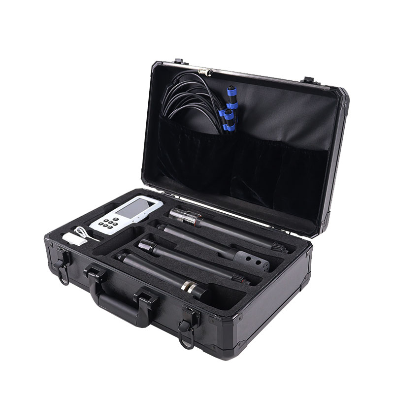 水溫、電導(dǎo)率、PH、氨氮、溶解氧、cod、濁度七參數(shù)水質(zhì)分析檢測儀